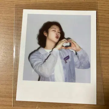 SJ MARKET 구매 혜택 폴라로이드 사진 희철 트레이딩 카드