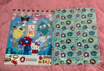 만박 미야쿠미야쿠 산리오 클리어 파일 세트 EXPO 2025