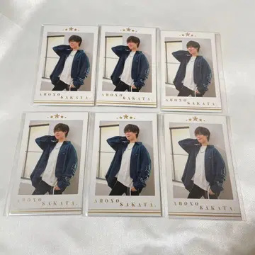 아호노 사카타 토나리노 사카타 사카 원 폴라로이드풍 카드