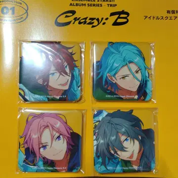 Crazy:B TRIP 스퀘어 캔뱃지 카드 유상 혜택