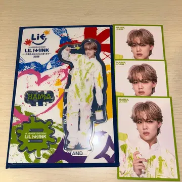 LILWINK 모모타 린넨 아크릴 스탠드 트레이 카세트