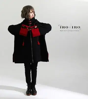 Favorite IRO+IRO 차이나 디자인 빅 실루엣 후드티