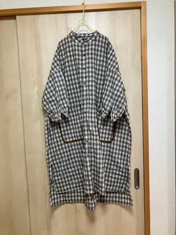 택 포함! 멀로*체크 무늬 원피스