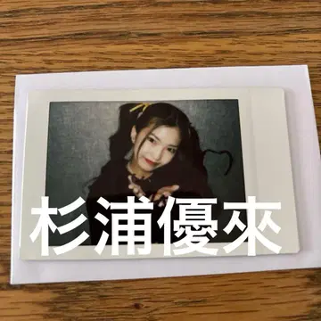 Lucky2 스기우라 유라이 친필 사인 폴라로이드