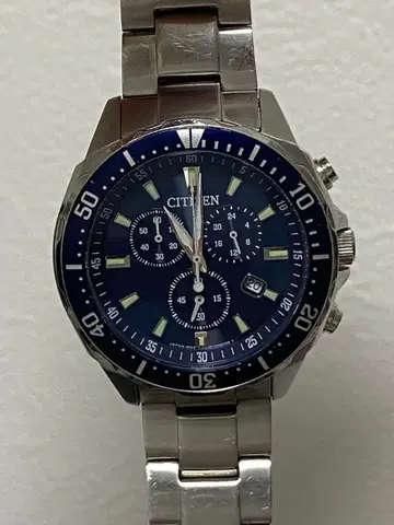 시티즌 크로노그래프 에코 드라이브 손목시계 솔라 H500-S064597