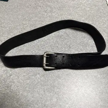 LEVI'S 빈티지 클로징 이탈리아제 천연 가죽 벨트 블랙