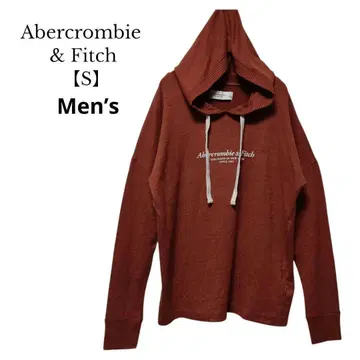 [ 아베크롬비 앤 피치 ] 남성용 긴팔 후드티 테라코타 S 사이즈
