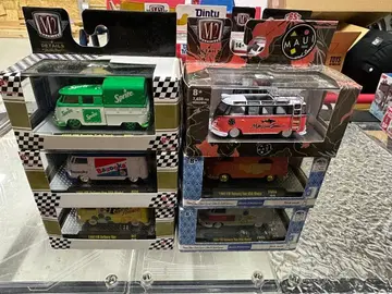 M2 머신 6대 세트 폭스바겐 버스 vw 핫휠 체이스 레어