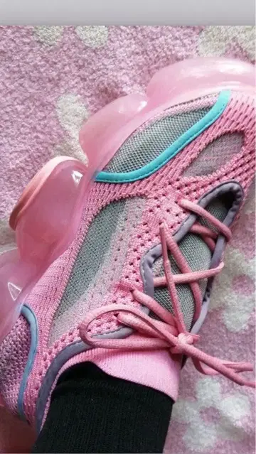 grounds 핑크 스니커즈 통굽