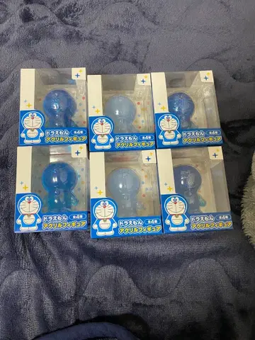 도라에몽 아크릴 피규어 6개 세트