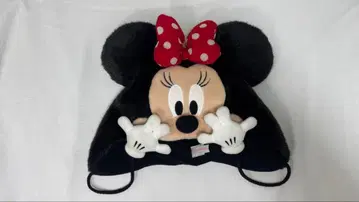 미니 마우스 귀도리 모자 플리스