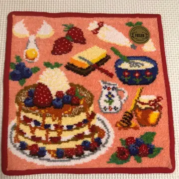 미사용 새상품 페이러 라브라리 바이 페이러 손수건 타월 빵빵 케이크