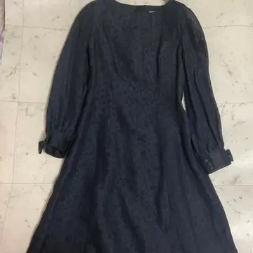 MADEMOISELLE COPAN 다크 네이비 포멀 원피스