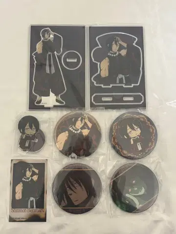 염염노소방대 신몬 베니마루 제비뽑기당 아크릴 스탠드 캔뱃지