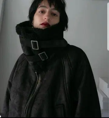 perverze 2 way 무스탕 자켓 코트