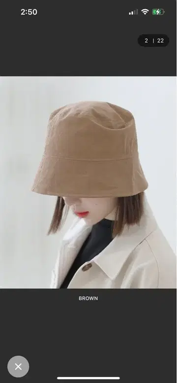 캐주얼 모드 베이직 버킷 햇