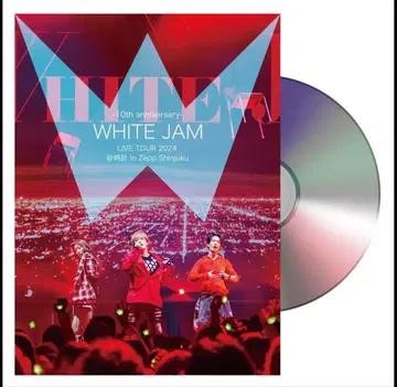 WHITE JAM Zepp live DVD (미개봉)