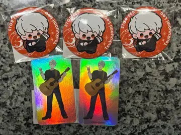 스트그라페스 가챠 캔뱃지 스티커 츠쿠요미 레오