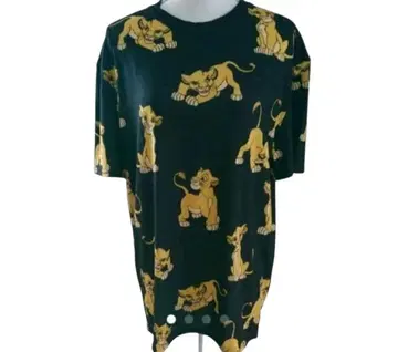 라이온킹 심바 반팔 티셔츠 L 사이즈