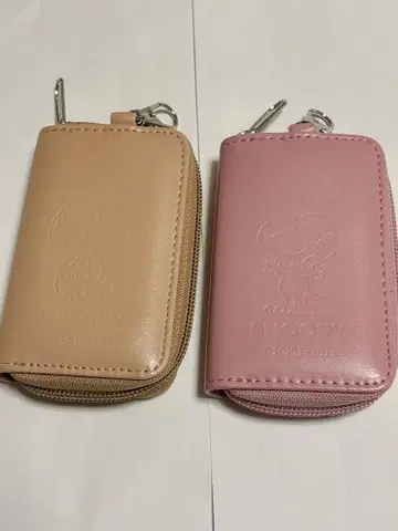 스누피 키케이스 2색 세트