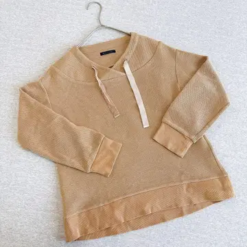 블루 프론세 하이넥 니트 풀오버 브라운 40호 L 사이즈 일본제