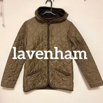 LAVENHAM 충전솜 퀼팅 자켓 후드 있음 size 36 영국제