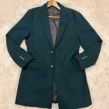 [ 레어 컬러 ] 그린 라벨 릴랙싱 체스터 코트 그린 XL 울