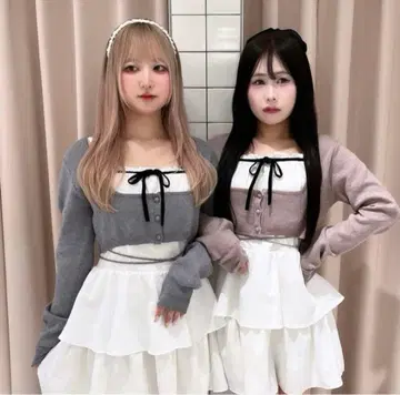 BUBBLES 레이어드 티어드 원피스