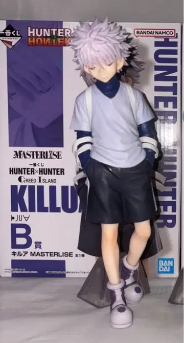 HUNTER x HUNTER 제일복권 그리드 아일랜드 키루아 피규어