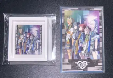 극장판 걸즈 밴드 크라이 후편 나아, 미래 폴라로이드풍 카드 액자 마그넷