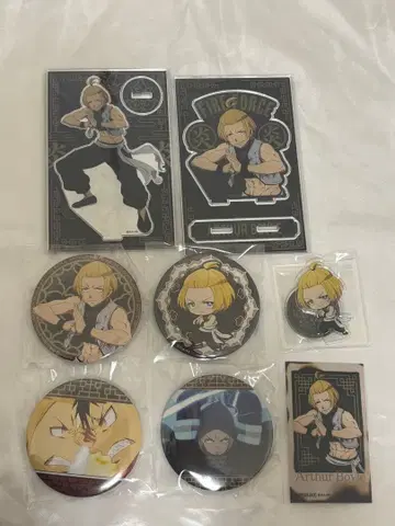 염염소방대 아서 보일 캔뱃지 아크릴 스탠드 제비뽑기당