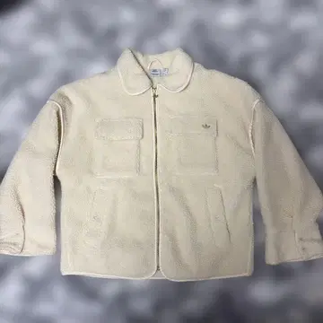 adidas 플리스 자켓 L 아이보리