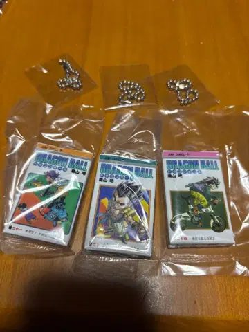 드래곤볼 캡슐 토이 3개 세트