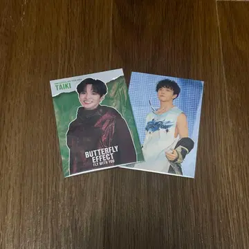 사토 타이키 포토 카드 2장 (시크릿 포함) FANTASTICS