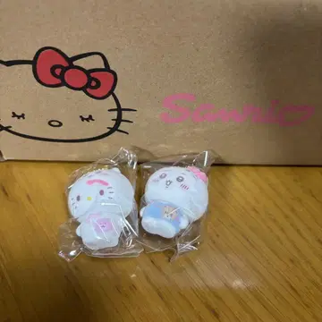 산리오 시크릿 플로키 마스코트 참 키티 치이카와 (먼작귀)