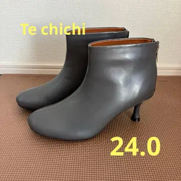 Te chichi 테치치 라운드 앵클부츠 여성용 그레이 24cm