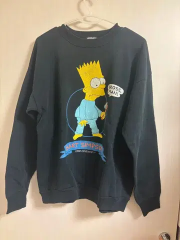 [ USA 90s ] Simpsons 바트 심슨 맨투맨 SSI