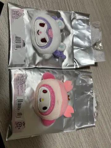 치이카와 산리오 시크릿 헤어 클립 마이멜로디 쿠로미