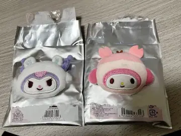 치이카와 산리오 시크릿 헤어 클립 마이멜로디 쿠로미