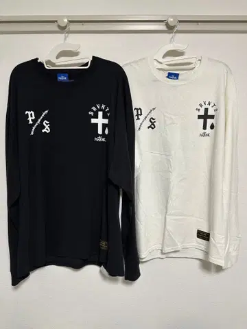 [초레어] PHATRNK x SRVNTZ 콜라보 롱T 2세트