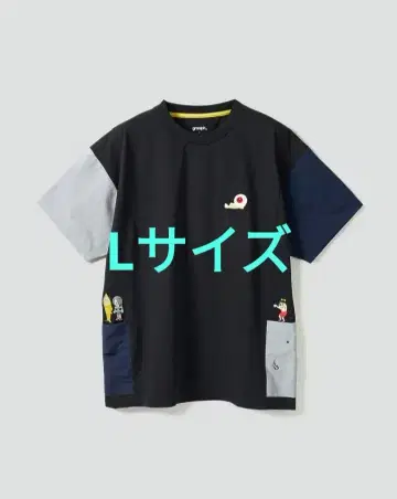 키타로와 친구들 사이드 포켓 빅 실루엣 T셔츠 L 사이즈
