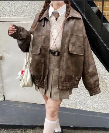 nemne store 블루종 자켓