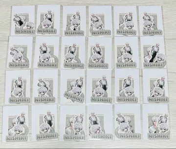 스니 스니 니시키 스티커 세트 24매