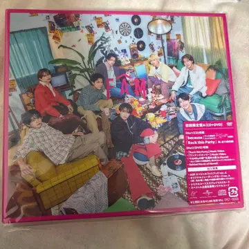 timelesz FAM 초회반 A CD+DVD