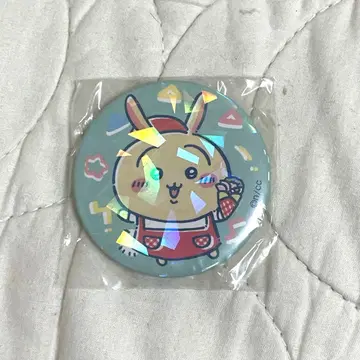 치이카와 (먼작귀) 크레이프 홀로그램 캔뱃지 토끼