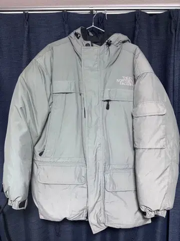 THE NORTH FACE 그레이 다운 자켓