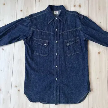 웨어하우스 데님 웨스턴 셔츠 사이즈 40