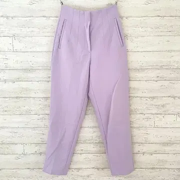 자라 ZARA 핀턱 팬츠 [ S ] 하이웨스트 테이퍼드 고급 출퇴근