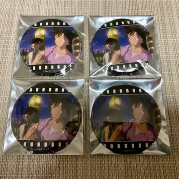 명탐정 코난 트레이딩 캔뱃지 장면 사진 ver. vol.1 신이치&란