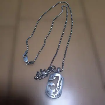 울프맨 B.R.S 도그택 펜던트 목걸이 볼 체인